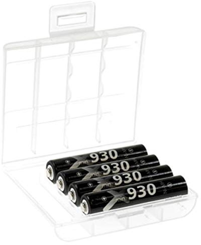 XCell 4 x Micro Akku LSD Plus + Akkubox NI-MH 1,2V / 930 mAh + Akkubox