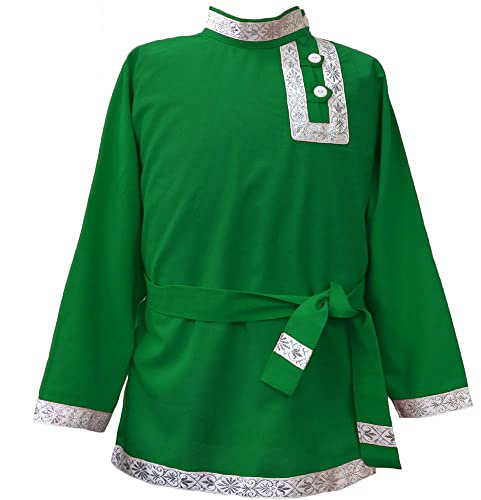 Russian shirt boys costume kosovorotka traditional wear kartuz peasant shirt Russian theatre