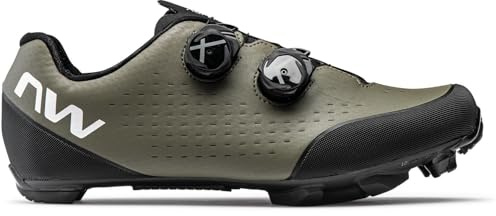 Northwave Rebel 3 MTB Herren Schuhe, Fahrradschue grün 45