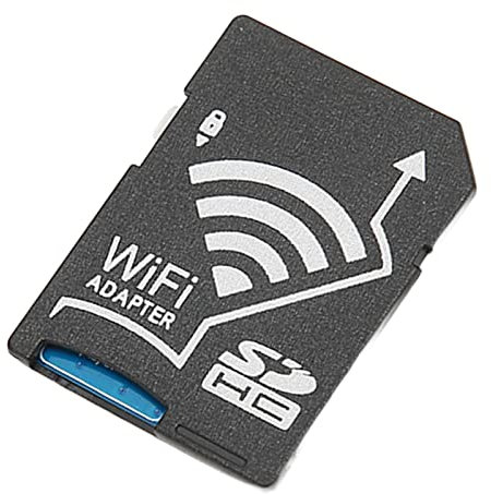 Acouto Adaptateur WiFi TF vers Carte SD Transmission sans Fil Connectez jusqu'à 3 Appareils Adaptateur SD WiFi Plug and Play pour Téléphone Tablette Produits de Mise en Réseau