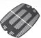 Nordic Bbq Store 7646 7584 Gusseisen Grillroste für Weber Q300, Q320, Q3000, Q3100, Q3200 Series Gasgrills, Weber Q 300/3000 Series Grillroste