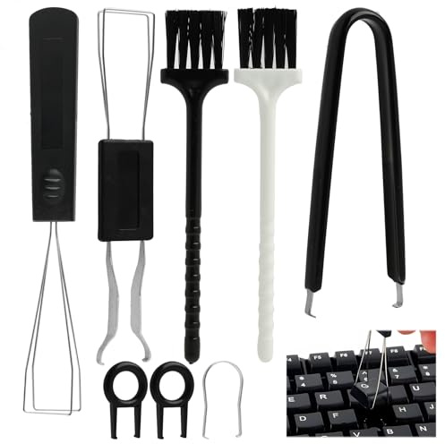 LUCTHY 7 Pcs Keycap & Switch Puller Kit, Mechanical Keyboard Cleaning Tool