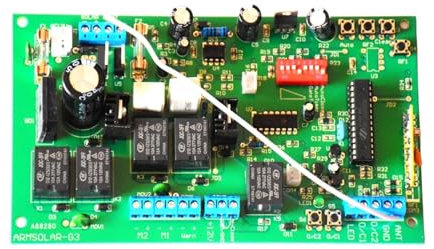 TIEOAXFT Carte mère de Carte électronique 12V for Moteur d'ouverture de Portail battant Automatique à Double battant 12VDC(Kit 4)
