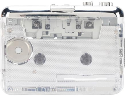 SUNGOOYUE Registratore a Cassette Vintage con Meccanismo a Rotella in Rame e Cuffie per L'editing Musicale Personalizzato