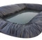 DISPRA Flexible Teichfolie 2x2m 2x4.0m 6x6m 5x10m 8x8m Schwarz Teichfolien Zuschnitt aus HDPE für Fischteiche, Brunnen, Wasserfälle und Wassergärten, Stärken 1.5 MM(Size:6 x 7 m/20 ft x 23 ft)
