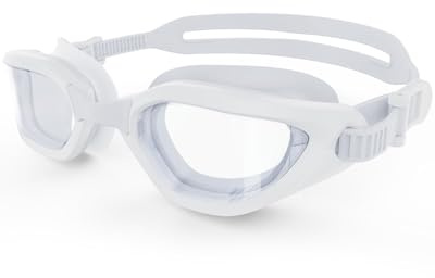 OLANRUN Kids Swim Goggles, Pool Swimming Goggles for Age 6-14 Kids Boys Girls, Anti-Fog, Anti UV, No Leakage, Clear Vision