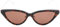 adidas Sonnenbrille AOK006 Cateye Sonnenbrille 55, Mehrfarbig