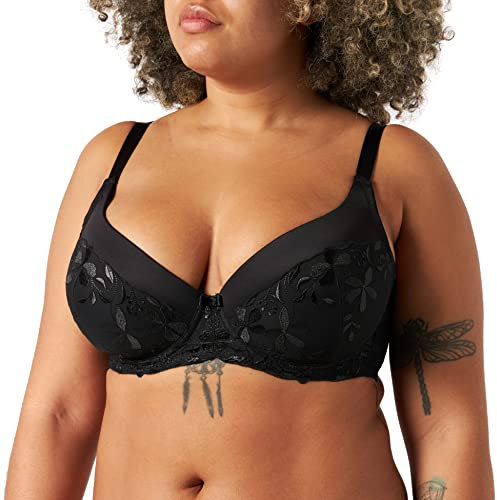 Triumph Sexy Angel Spotlight Whu X, Push-up bra Women's, Black, 36E