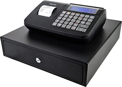NR320 Sam4s Cash Register Till. Small and Compact. Ideal for Pop-Up, Catering, Mobile Businesses. Simple to Use. Rechargable Battery Option (No Internal Battery)