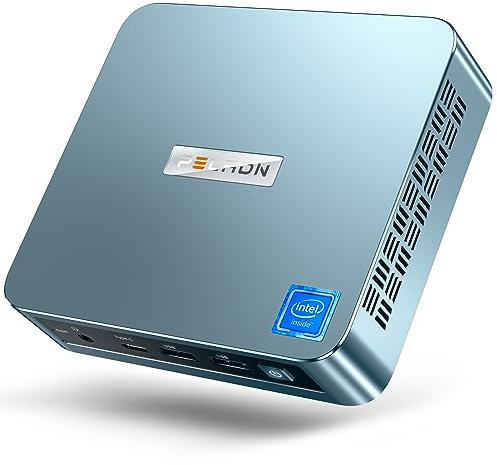 Mini PC, Intel 12a generazione Alder Lake-N100 (fino a 3,4 GHz), 8 GB DDR4, SSD PCIe da 256 GB, computer desktop con supporto per USB3.2, WiFi 5, BT4.2 e Win 11 Pro.