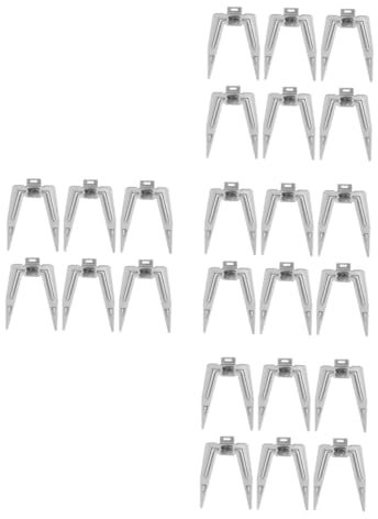 ibasenice Set Forchette Rotanti Inossidabile per Arrosto e Spiedo per Friggitrice Ad Aria e Barbecue Attrezzatura per Cucinare Carne Casa