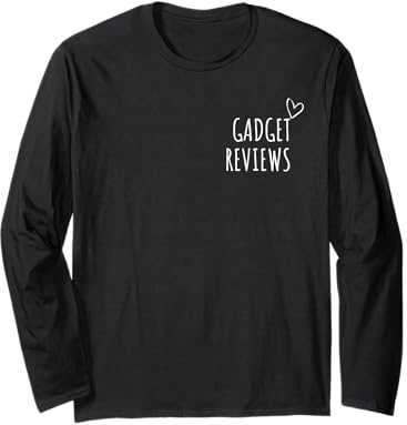 Gadget Reviews Lover Men Women Influencer Reviewer Blogger Long Sleeve T-Shirt