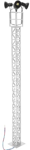 BESTonZON Modello Di Semaforo Ferroviario Lampada a Griglia e Segnale Luminoso Decorativo Per Mini Casa e Accessori Fotografici in Scala 1:87