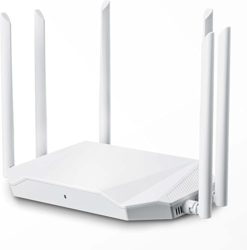 WiFi Router Routers for Wireless Internet - AX3000 WiFi 6 Router with 6 Wi-Fi Antenna Covers up to 3500 sq.ft, Connect 105 Devices,Gigabit Routers for Home Wi-Fi IPV6 Wireless