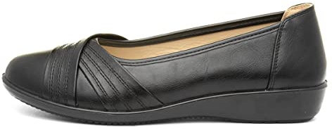 SOFT-LITES. Softlites Deb Womens Black Casual Pump - Size 8 UK - Black