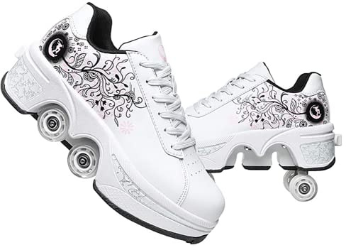 Skor med hjul för flickor och kvinnor - Rullskor, Barnskor, Skateboardskor, Löparskor, Sportskor, Sneakers