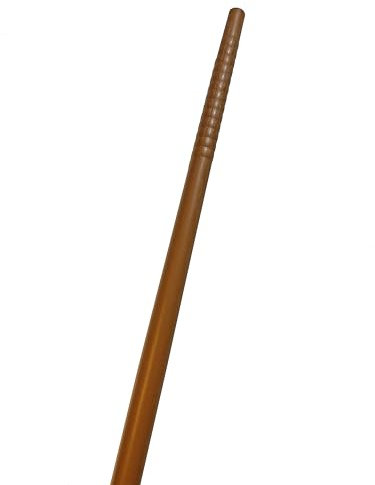 TEKKA BUDO BO Stab konisch - Kunststoff braun - 182 cm Langstock - Kobudo, Aikido, Kampfsport, BO Jutsu, Bujinkan