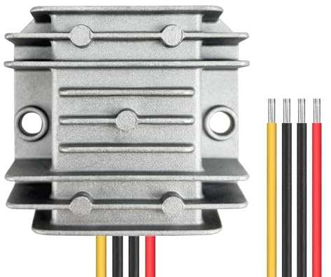 DC-omvandlare 24 V till 12 V 10 A 120 W IP68 vattentät transformator 15-40 V till 12 V bilspänningsomvandlare spänningsregulator buck-omvandlare modul strömförsörjning