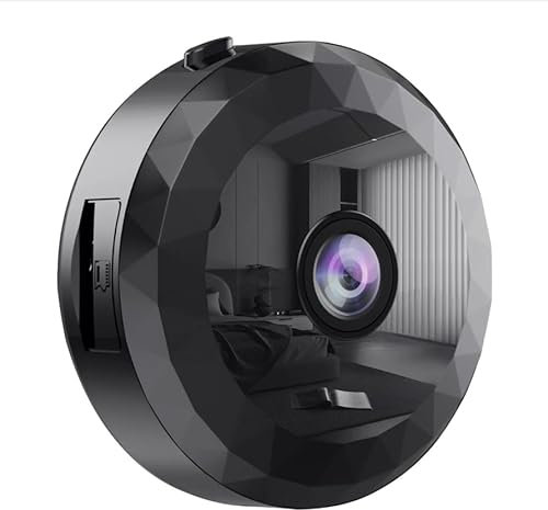 Mini Caméra Espion, WiFi 1080P HD Mini Caméra de Surveillance Interieur/Extérieur sans Fil avec Audio et Vidéo, avec Enregistrement Longue Batteries, pour l'extérieur/intérieur