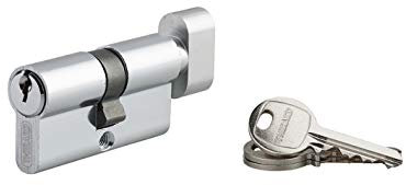 THIRARD - CYLINDRE PROFILE ECO 30 x 30 mm bouton nickelé