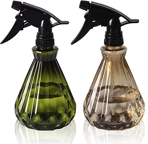 Invool 2 Pcs Spray Bottles for Cleaning, Plant Misting, 500ml Empty Spray Bottle with Adjustable Spray Head for Mist, Stream, OFF- Water Spray Bottles for Home Cleaning, Garden, Plants, Hairdressing