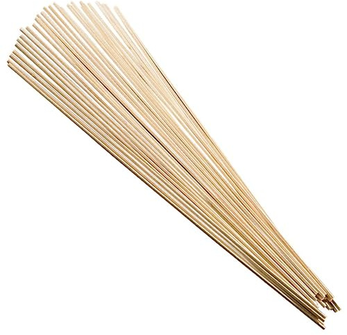 Needzo Natural Wood Sticks for Lighting, Easy and Safe Candle Lighter and Fire Starter, Church and Home Supplies, 1/8 by 12 Inches, (500 Pieces per Box)
