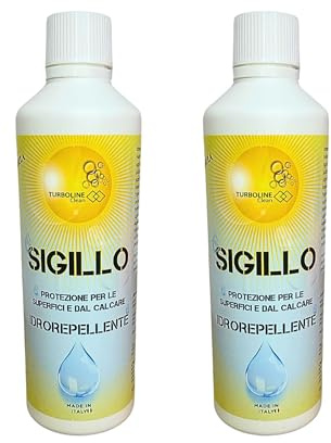 Spray Idrorepellente (Effetto Anti-Goccia). Crea una Barriera Protettiva che Fa Scivolare l'Acqua e Aiuta a Prevenire Calcare, Sporco e Umidità. 2 x 500 ml