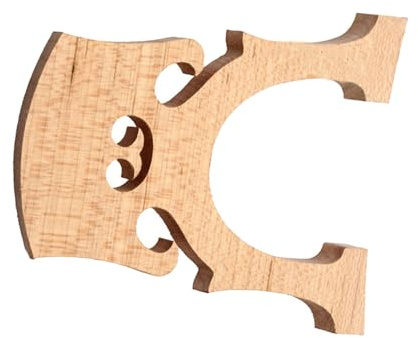Wood Cellobridge Musical Accessories Ergonomic Cello Bridge Superior Tone Projection Design for 3/4 4/4 Musical Instruments