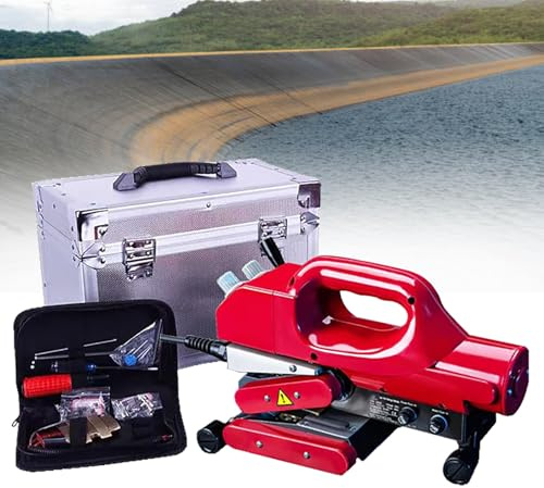 Geomembrane Welding Machine with Adjustable Speed and Temperature for Industrial Applications, Landfills, and Pond Lining