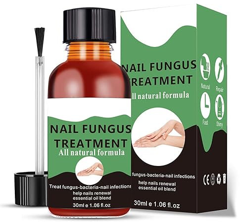 Fungel Nail Treatmet - Extra Strong Nail Fungas Treatmet for Toenail and Fingernail - Anti fungas Nail Repeir and Strengthen, Fix & Renew Damaged, Broken Nails