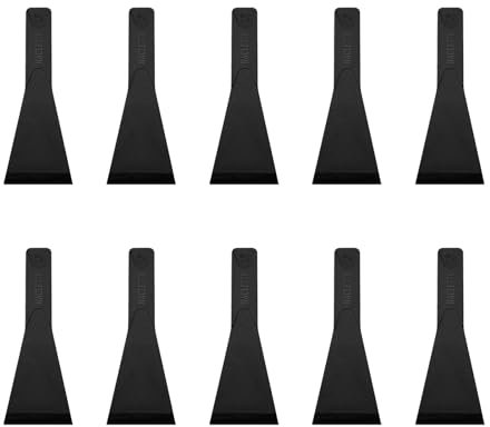 CENMOO Coltello per burro, 10 pezzi, per sandwich, resistente alle alte temperature, con bordo dentato, coltello per processo di formatura integrato, coltello spargimento, per cuocere, cucinare,