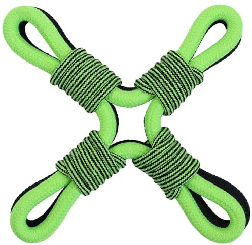 Jolly Pets TIK-Tak-Tugzz Large/XL X Rope Dog Toy