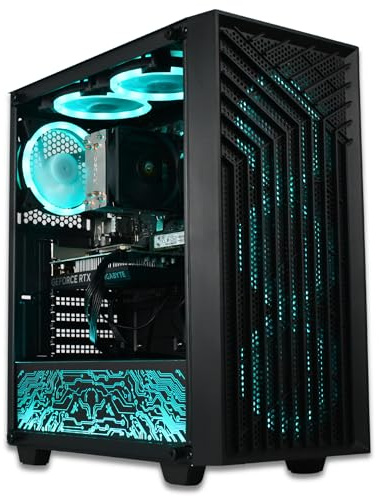 XUM Spartan Prebuilt Gaming PC, Intel i5-13400F, RTX 5060, 32GB RAM, 512GB SSD