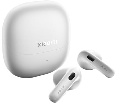 XIAOMI Buds 6, Auricolari Wireless, Cancellazione rumore 3 mic, Bianco
