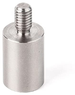 Sauter AFM 22 - Threaded pin, M6 External Thread, M8 Internal Thread, Made of Steel for SAUTER Force Measuring Devices and Clamps
