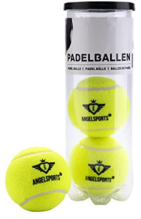 Engelhart - 755500 - Professioneller Padel Ball x 3 in einer Tube - 45% Wolle