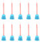 Shiwaki 20 Pcs Epoxy Mixing Nozzles, Resin Mixing Gun Nozzles, Static Mixing Nozzle Drop glue mixing applicator 16-section mixing tube (MB3.2-16S 10:1)