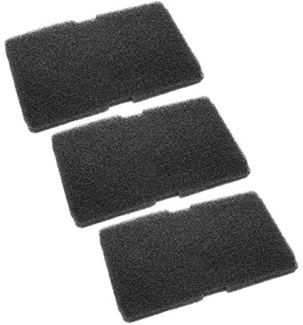 vhbw 3X Schwammfilter kompatibel mit Beko DPU 7305, DPU 7304 XE, DPU7304GX-FRA, DPS 7405 W3 Wäschetrockner - Ersatzfilter-Set