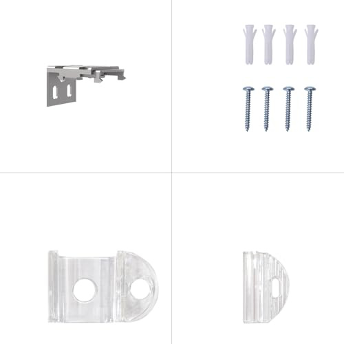 MYshade Cordless Top Down Bottom Up Cellular Shades Accessories Mounting Brackets Window Shades Replacement Fittings Window Treatment Repair Kit
