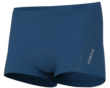 INBIKE Cykelshorts för män Cykelunderkläder med Tillbaka Cykelshorts Vadderad Gel Andningsaktiv Boxershorts Cykel Underkläder MTB