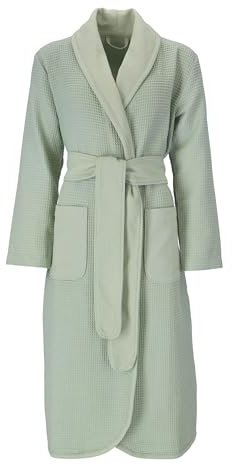 Vossen Damen Bademantel Catania soft green M
