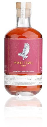 Mad Owl Rhubarb Gin Liqueur - 50cl - 32% - Made in Denmark - As seen in the Craft Gin Club…