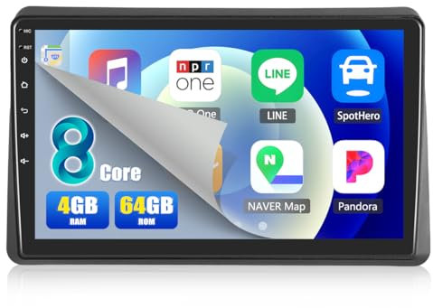 4G+64G 8Core Android 13 CAMECHO autorradio con navegador para Renault Master 2019-2022 con Carplay Android Auto, Radio 2 DIN con Pantalla de 10 Pulgadas Bluetooth5.0 RDS/FM WiFi MirrorLink DSP
