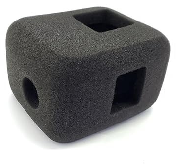 Copertura antivento per microfono in spugna ad alta densità, antivento per ridurre il rumore del vento, per GoPro Hero7/6/5