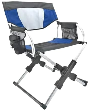 LUYSGBXR Directors Chairs Folding Portable Arm Chair Folding Director’s Chair With Carry Bag Lightweight Outdoor Seat