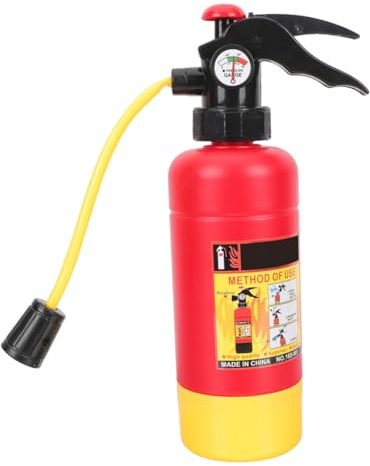 WHAMVOX Mini Extintor de Incendios Juguete Rociador de Agua Portátil, Diseño Compacto y Ligero, Adecuado para Juegos Acuáticos Playa y Actividades de Verano al Aire Libre