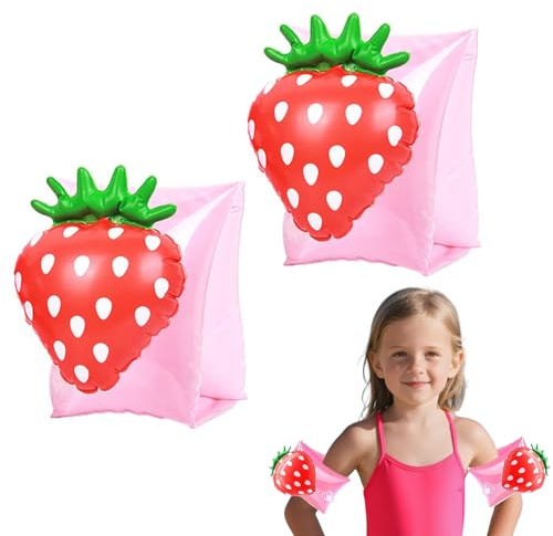 Arm Bands – Inflatable Swimming Arm Bands for Ages 1-5, Premium Pool Float Aid, Toddler Water Wings, Safe Beach Floaties Toys for Swim Training & Learning