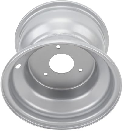 Alomejor 8-tums Aluminiumfälgar Högkvalitativt Prestandanav för ATV Go Karts Golfbilar (Bakre 170 mm / 6,7 tum bredd)