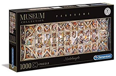 Clementoni - 39498 - Vatican Puzzle Sistina Hat Panorama puzzle for adults and children-1000 Pieces