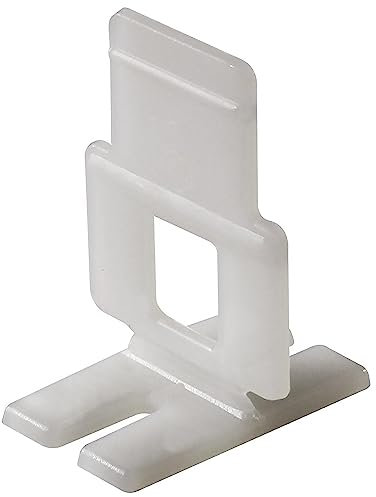QEP LASH Tile Leveling System, Part A, Clips for 1/16 Grout (1,000 Pack)